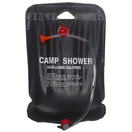 Solar Shower Camp Shower Bag 20 Litres black308o