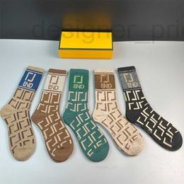 Mens Socks Designer Mens For Womens Men luxury cotton Sock classic s letter Stocking comfortable 5 pairs together high quality Popular trend UEB9