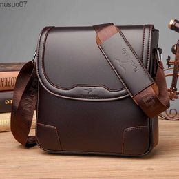 Messenger Bags New Design Mens Bag Handbag Shoulder Bag Fashion Business Style Male Crossbody Bag Stylish Elegant Mens Messenger Bag PurseL2403