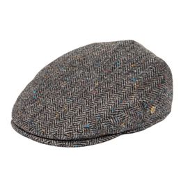 VOBOOM Ivy Cap Herringbone Flat Caps 50% Wool Tweed Scally Hat Bunnet Paddy Dai Cheese-cutter Driving Hats 200 201216306R