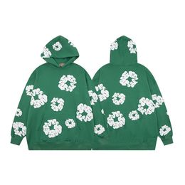 hoodies for men designer windbreak waterproof Leisure Unisex Loose Hoodie Couple Top Cotton Cartoon Pattern Luxury Brand Leg-lengthening breathable yh9