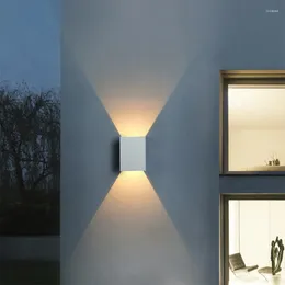 Wall Lamp LED Indoor Rectangular Light Outdoor Waterproof Bedroom Bedside Living Room Corridor Courtyard LP-175