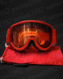 Cariboo Smith OTG 3 Color ski goggles antifog double lens Ride Worker snowboard goggle size 19105cm5972562