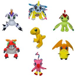 Anime Cartoon Gomamon Agumon PP Cotton New Kawaii Pattern Doll Pendant Toy Gifts for Children