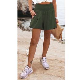 2023 New designer shorts hotty hot shorts Cotton and Linen Shorts for women shorts Summer Outerwear Pants Oversized Three Piece Sports Pants Loose Casual Pants OKMW