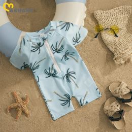 Swimwear ma&baby 15Y Toddler Infant Kid Baby Boys Swimsuit Coconut Tree Print Summer Children Boys Swimwear Beachwear Bathing Suit