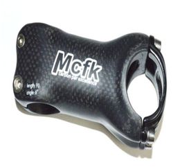 MCFK 3K carbon stem road bicycle handlebar mountain bike stems angle 6 17 degree 318mm 2860mm gloss matte cycling parts9589940