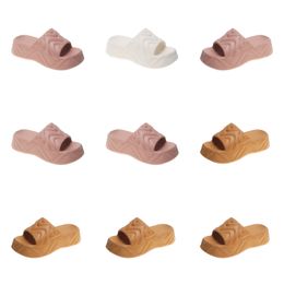 summer new product slippers designer for women shoes White Black Pink Yellow non-slip soft comfortable-023 slipper sandals womens flat slides GAI outdoor shoes