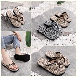 2024 New style GAI Womens Sandals Womens Slippers Fashion Floral Slipper Rubber Flats Sandals Summer Beach Shoes big size 39-45