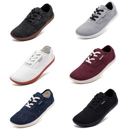 Hobby Bear Men's Shoes Autumn Sports Shoes Fabric Upper Breathable Versatile Shoes Trendy Foreign Trade Walking Shoes Casual Shoes 40