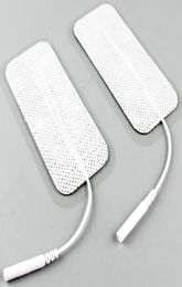 Rectangle EStim Electrode Pad Unit Tens Acupuncture Digital Therapy Machine Massager Erotic Replacement Pads7638945