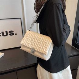 70% Factory Outlet Off Commuter embossed crossbody for women's high-end sense niche chain bag on sale
