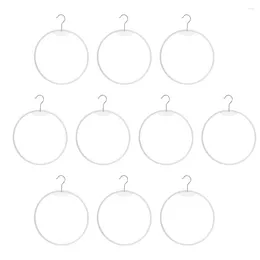 Hangers 10 Pcs Bikinis Hanger Showing Rack Women Briefs Circle-shape Swimming Suit Women's