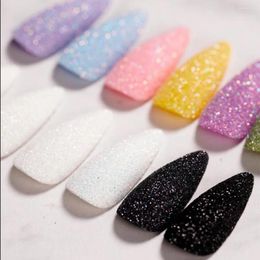 Nail Glitter 50g Iridescent Sugar 6 Colour Candy Sweater Effect Powder Sparkly Dust Chrome Pigment For Manicure Decoration