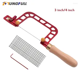 Coping Saw Woodworking Wire Aluminium Alloy Frame Curve With Diamond For Ceramic Glass Wood Metal Accurate Cutting