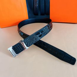High quality classic designer Belt for women stainless steel H buckle AAA Real leather womens belt Retro Luxury mens belt 90-125cm Reversible belt H170