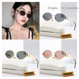 designer sunglasses for womens luxury brand ce celebrity retro Arc de Triomphe sun glasses advanced metal frame UV protection outdoor goggles beach shades EKXE