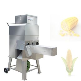 Sweet Corn Sheller Thresher Multifunctional Automatic Fresh Corn Shelling Threshing Peeling Machine