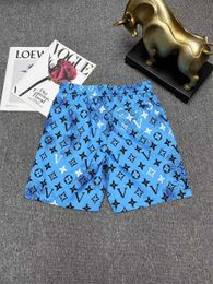 Shorts de designer de verão masculino moda solta terno de natação roupas de rua femininas de secagem rápida maiô carta impressa placa praia calças calções de natação.