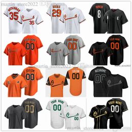 Stitched 2024 Baseball Jersey 8 Cal Ripken Jr. 16 Trey Mancini 19 Chris Davis 6 Ryan Mountcastle 11 Westburg 17 Colton Cowser 13 Heston Kjerstad 28 Kyle Stowers