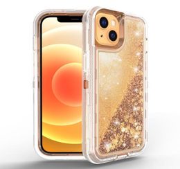 Phone Cases Quicksand For Iphone 14 PLUS Pro Max Bling Liquid Glitter Floating Quicksand Water Flowing Ultra Cover9269291