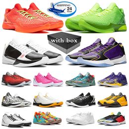 designer mamba basketball shoes for men sneakers Reverse Grinch Champ Lakers Mambacita Gigi Rings Venice Beach mens trainers sports