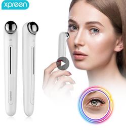 Eye Massager Anti Ageing Wrinkle Eye Patch Ion Relief Massage Machine Rejuvenation Beauty Care Portable Pen Eye Care Tools2769016
