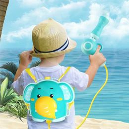 Gun Toys Kids Animal Backpack Water Gun Outdoor Play Water Spray Beach Toys Summer water gun toys Summer Party Game CarnivalL2403