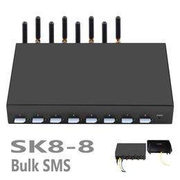 2G Skyline sms gateway VOIP SMS gateway SK8-8 USB modem 8 ports 8 sims ejoin GSM sim ip gateway sms sending free tech support gsm sk sms modem