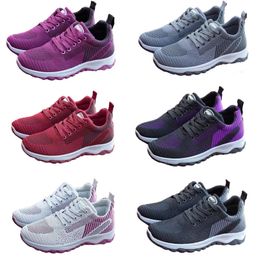 New Spring and Autumn Flying Weaving Sports Shoes for Men and Women, Fashionable and Versatile Running Shoes, Mesh Breathable Casual Walking Shoes cool 41