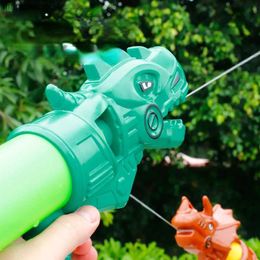 Gun Toys Dinosaur Water Gun Kids Outdoor Water Fight Toy Large Capacity Water Gun Summer Splashing Pool Toys
