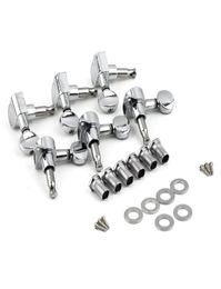 6R Right 6L Left 3L3R String Tuning Pegs Tuners Tuner Chrome Inline Guitar Machine Head 6R Right1931009