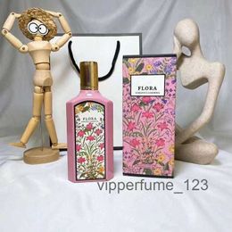 2024Designer Perfume For Women FLORA AntiPerspirant Deodorant Spray EDP 100ML Body Mist 33 FLOZ Long Lasting Scent Fragrance Natural Ladies Cologne Best qual