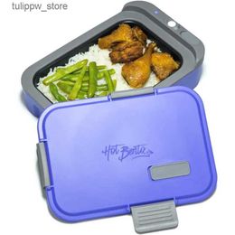 Bento Boxes Hot Bento Self Heated Lunch Box and Food Warmer Battery Powered Portable Cordless for Office Jobsite Outdoor Recreation L240307