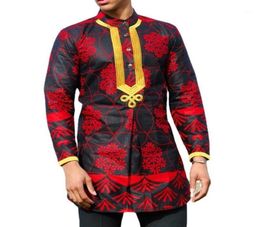 Men039s TShirts Male Robe Africaine Dress Shirts Men Africa Clothing Fashion Dashiki African Dresses Clothes Oversized T Shirt3624640