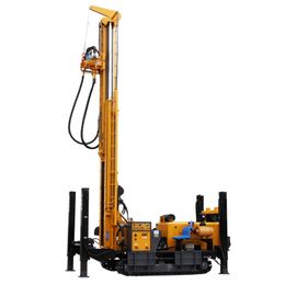 FY580 crawler water well drilling rig, Simple operation, high efficiency, long service life, suitable for different geological conditions