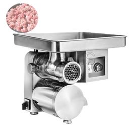 Electric Meat Slicer 300Kg/H Commercial Stainless Steel Automatic Meat Cutter Grinder