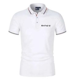 Correct Style Man Designers Clothes Men's Tees Polos Shirt 2024 Fashion Brands BOS Summer Business Casual Sports T-Shirt Running Outdoor Short Sleeve Sportswear324