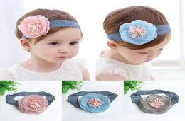 Big Flowers Baby Girls Cute Lace Flower Headband Children Kids Infant Headwear Hair Accessories6070534