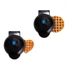Baking Moulds Mini Waffles Maker NonStick Small Irons Portable Electric Pancake