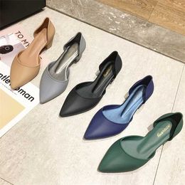 Trendy Women Stiletto Slippers Sandals Womens Summer Sandal Pointed Mid Heel Thick Shoes Korean Fashion Solid Color Flip Flop Sandles Heels Fenty Slides 240228