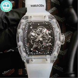 Rakish Mechanical Cool Wrist Watches Tv Factory Rm055 Mens Mechanics Fashion Trend Transparent Business Crystal Bottom Z8zk 0bp2 2023 New Luxury Style