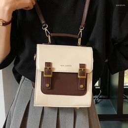 School Bags Fashion Luxury Designer Backpack Summer Casual Versatile Vintage Classic Shoulder For Women High Quality Leather Purses