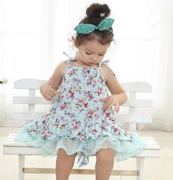 baby girl kids vintage flower tutu dress floral tutu dress pettiskirt tulle skirt lace dress tube dress ballet dress princess pink9564064