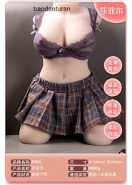 Half body Sex Doll silicone non inflatable adult sex doll male masturbator Aeroplane cup toy RF0T