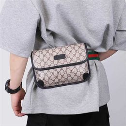 70% Factory Outlet Off Star style plaid woven men's and women's tiger head chest single crossbody small square bag on sale