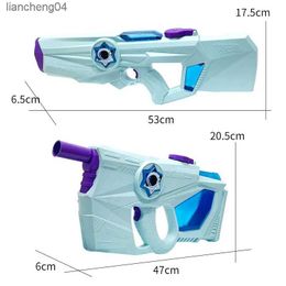 Gun Toys Automatic Electric Water Gun Children Outdoor Beach Games Pool Summer Toys High Pressure Large Capacity Water Guns For Adult