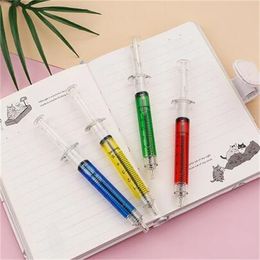 Doctor Nurse Needle Ball Point Pen Office School Stationery Pen Syringe Needle Ballpoint Pen Write Tool