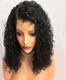 Bob Curly Wig 13x4 Lace Front Human Hair Wigs For Black Women Brazilian Remy Hair Pre Plucked With Baby Hair7170303