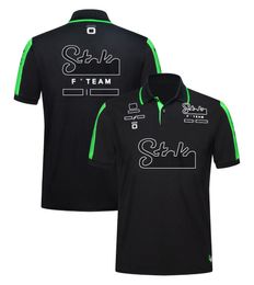 Mens Polos Mens camisetas 2024 F1 camiseta de camisetas de camisetas Polo Fórmula 1 nova temporada Teamwear Tee Driver Race T-Shirt Jersey Racing Fãs de camiseta pólo unissex personalizado 307k